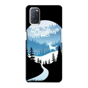 Силіконовий бампер на різдво для Oppo A72 (Різдвяний Олень)