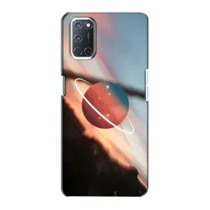Чохол (ТПУ) з планетами на Oppo A72 (Сатурн)