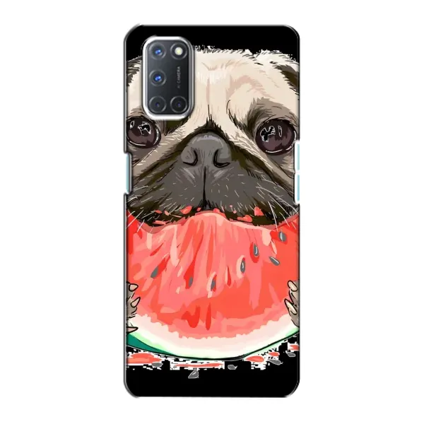 Чехол с рисунком «Смешной Мопс» для OPPO A72 Чехол с рисунком «Смешной Мопс» для OPPO A72