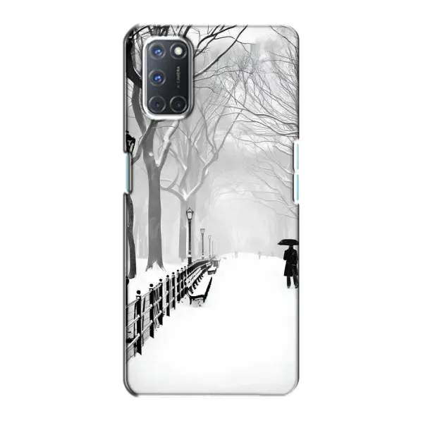 Чехол с рисунком «Снегом замело» для OPPO A72