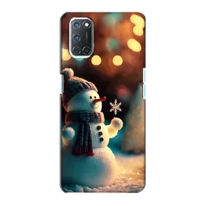 Чохли на Новий Рік Oppo A72 (Сніговик святковий)