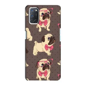Чохол (ТПУ) Милі песики для Oppo A72 (Песик Мопсікі)