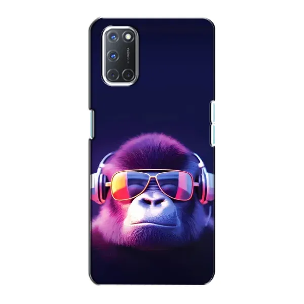 Чохол з малюнком «Стильная мавпа» для OPPO A72 Чохол з малюнком «Стильная мавпа» для OPPO A72