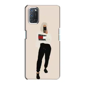 Силиконовый Чехол на Oppo A72 с картинкой Стильных Девушек (Стильная)