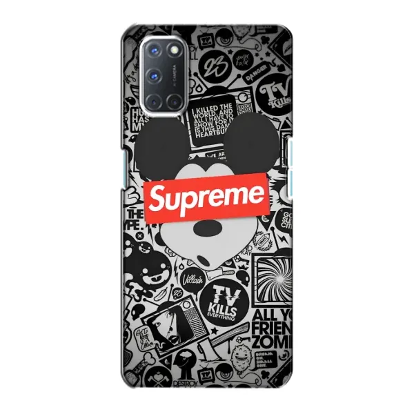 Чехол с рисунком «Supreme Маус» для OPPO A72
