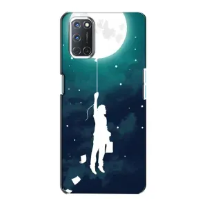 Чохол (ТПУ) з планетами на Oppo A72 (To The moon)