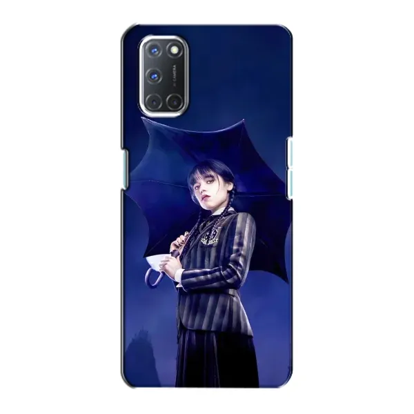 Чехол с рисунком «Уэнсдей с зонтом» для OPPO A72 Чехол с рисунком «Уэнсдей с зонтом» для OPPO A72