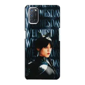 Чехлы с принтом Уэнсдей на Oppo A72 (Уэнздей с ушками)