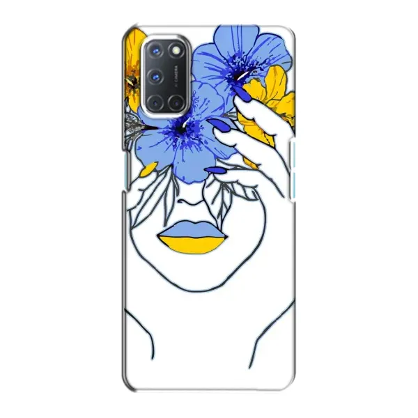 Чехол с рисунком «Украинка на всю голову» для OPPO A72 Чехол с рисунком «Украинка на всю голову» для OPPO A72