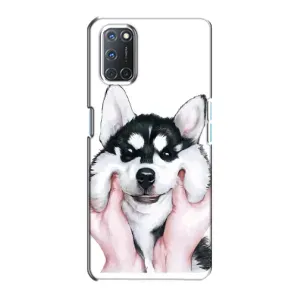 Бампер для Oppo A72 з картинкою "Песики" (Собака Хаскі)