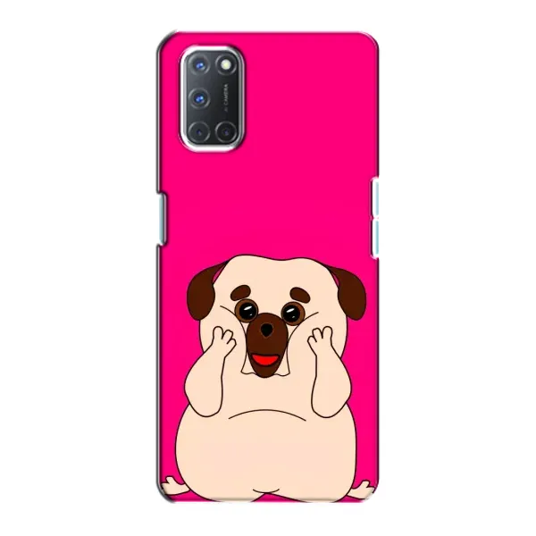 Чехол с рисунком «Веселый Мопсик» для OPPO A72 Чехол с рисунком «Веселый Мопсик» для OPPO A72