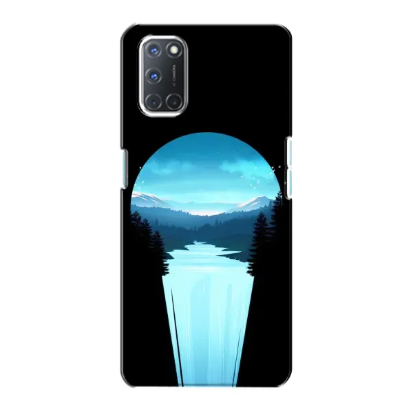 Чохол з малюнком «Синій Водоспад» для OPPO A72 Чохол з малюнком «Синій Водоспад» для OPPO A72