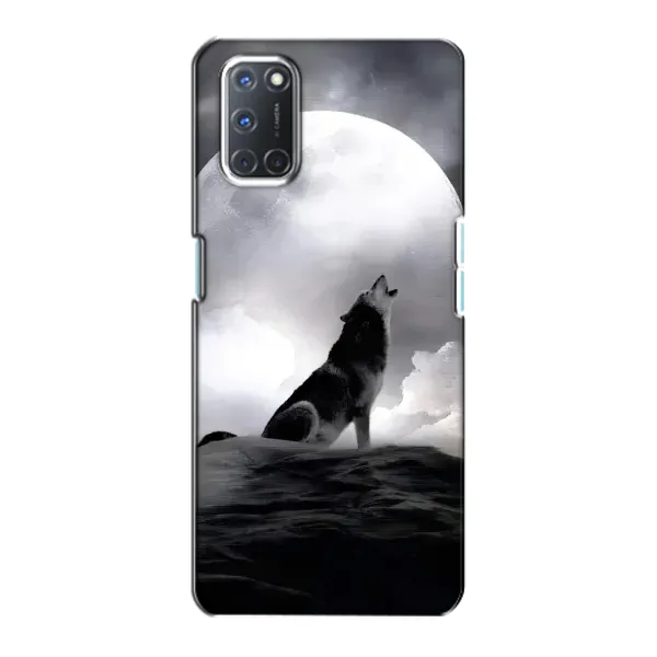Чехол с рисунком «Волк и луна» для OPPO A72 Чехол с рисунком «Волк и луна» для OPPO A72