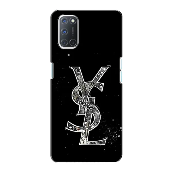 Чехол с рисунком «YSL» для OPPO A72