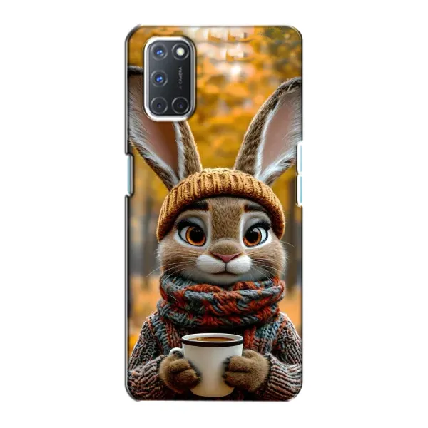 Чехол с рисунком «Зайчик с кофе» для OPPO A72 Чехол с рисунком «Зайчик с кофе» для OPPO A72