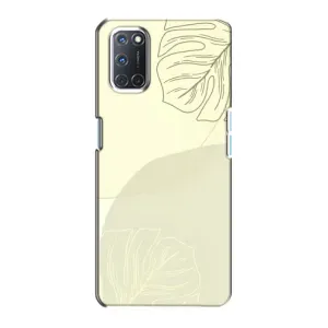 Чохол квітковий дизайн для Oppo A72 (Зелений фон)