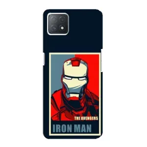 Чехол Супергерой Железный человек на Oppo a73 (5G) (Art Iron man)