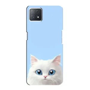 Чохол на тематику: Коти для OPPO A73 (5G) (Білий кіт)