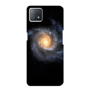 Чохли КОСМОС  на Oppo a73 (5G) (Чорна дира)