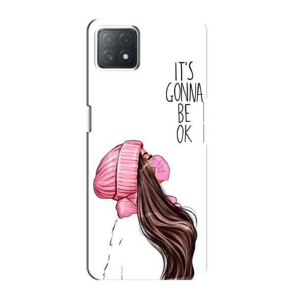 Чехол с рисунком «Девушка в маске» для OPPO A73 (5G) Чехол с рисунком «Девушка в маске» для OPPO A73 (5G)
