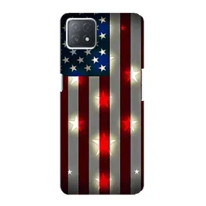 Чохол Прапор USA для Oppo a73 (5G) (Прапор США 2)