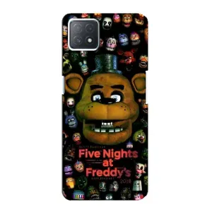 Чехлы Пять ночей с Фредди для Оппо А73 (5G) (Freddy)