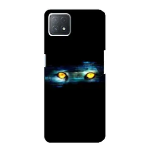 Чохли з зображенням різних тварин на Oppo a73 (5G) (Очі)
