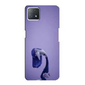 Чехол Головоломка для Oppo a73 (5G) - (AlphaPrint) (Хандра)