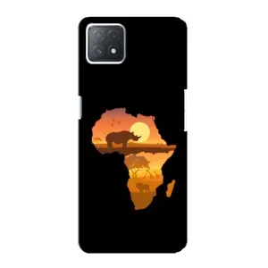 Літній Чохол на Oppo a73 (5G) (Карта)