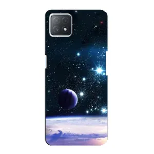 Чохол (ТПУ) з планетами на Oppo a73 (5G) (Космічний вид)
