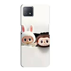 Чехол с принтом Лабубу для Oppo a73 (5G) (Фигурки Labubu)