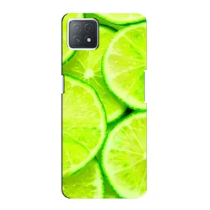 Чехол с изображением вкусной еды для Oppo a73 (5G) (Лайм)