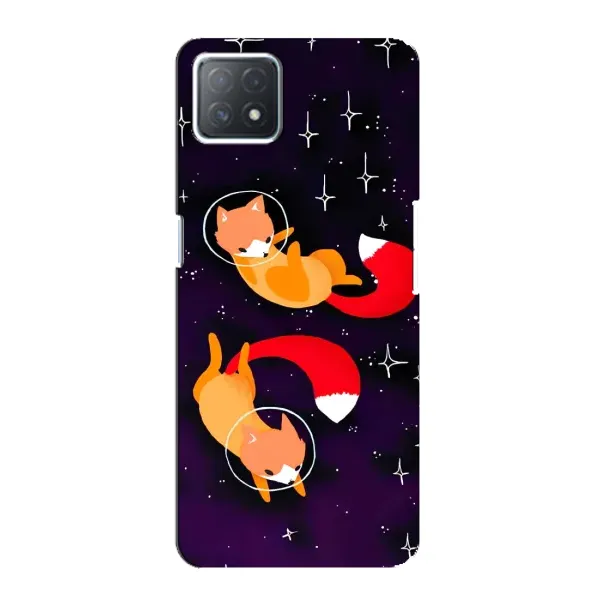 Чехол с рисунком «Лисы» для OPPO A73 (5G) Чехол с рисунком «Лисы» для OPPO A73 (5G)