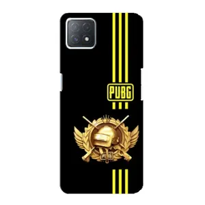 Чохол (TPU) з картинкою "Лого Пабг" на Оппо А73 (5G) (Логотип PUPG)