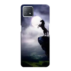 Чохли з зображенням різних тварин на Oppo a73 (5G) (Кінь)