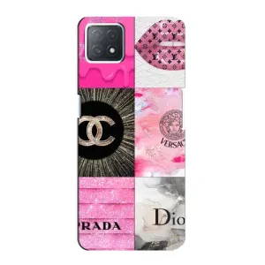 Чехол (Dior, Prada, YSL, Chanel) для Oppo a73 (5G) (Модница)