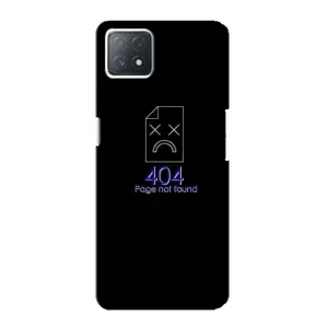 Чохол з малюнком «Помилка 404» для OPPO A73 (5G)