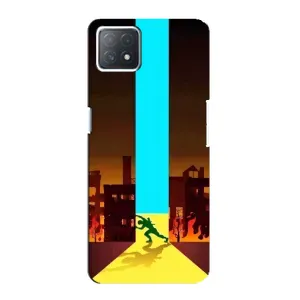 Чехол с Украинской символикой на Оппо А73 (5G) (Освобождение)