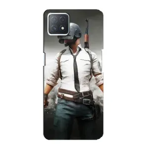 Чохол з картинкою "Герой Pubg" на Oppo a73 (5G) (Пабг)