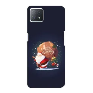 Чехол Санта Клаус для Oppo a73 (5G) (Подарки от Санты)