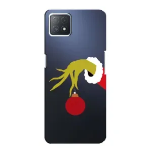 Чехол ГРИНЧ для Оппо А73 (5G) (Рука Гринча)