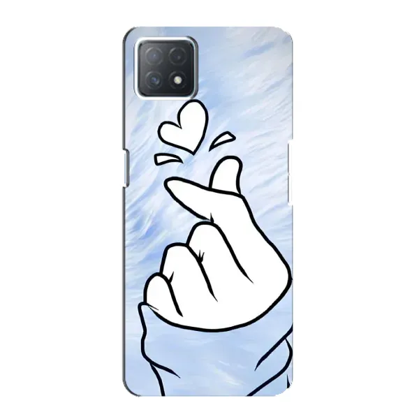 Чехол с рисунком «Сердечка знак» для OPPO A73 (5G) Чехол с рисунком «Сердечка знак» для OPPO A73 (5G)