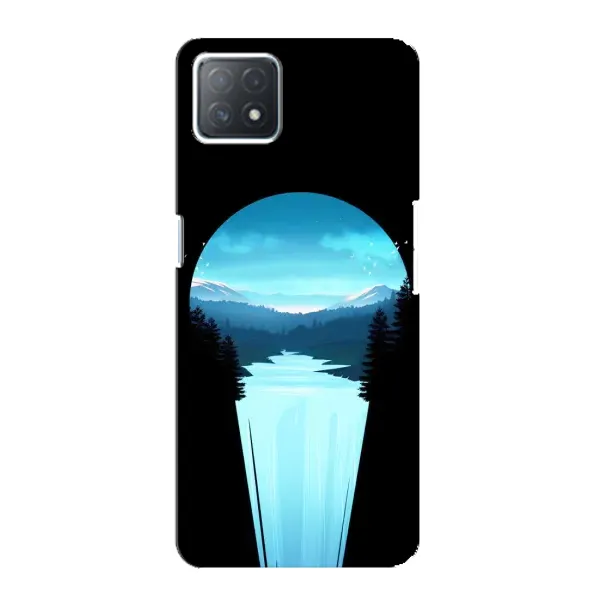 Чехол с рисунком «Синий Водопад» для OPPO A73 (5G) Чехол с рисунком «Синий Водопад» для OPPO A73 (5G)