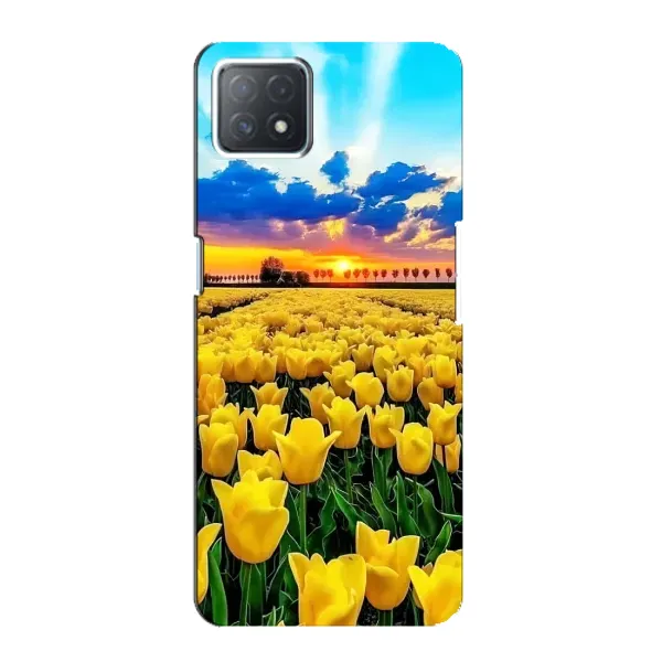 Чохол з малюнком «Жовті тюльпани» для OPPO A73 (5G) Чохол з малюнком «Жовті тюльпани» для OPPO A73 (5G)