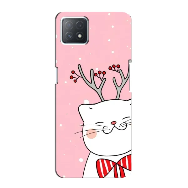 Чехол с рисунком «Зимний кот» для OPPO A73 (5G) Чехол с рисунком «Зимний кот» для OPPO A73 (5G)