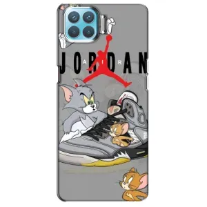 Силиконовый Чехол Nike Air Jordan на Оппо А73 (Air Jordan)