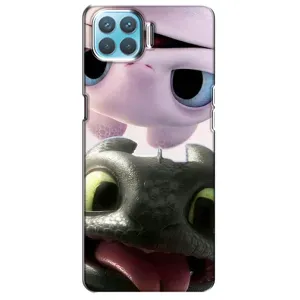 Чехол дракон Беззубик для Oppo A73 (Беззубик и Дневная Злость)