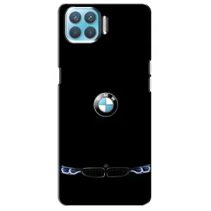 Силіконовий бампер з картинкою машини на Oppo A73 (Чорний BMW)