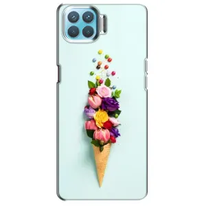 Чохли з тематикою "КВІТИ" на Oppo A73 (Квітка-морозиво)