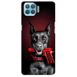 Чохол ДОБЕРМАН для Oppo A73 (Доберман злий)